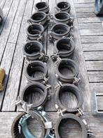 Inox buisbeugels can 57 - 63 mm, Doe-het-zelf en Bouw, Buizen en Afvoer, Ophalen of Verzenden, Zo goed als nieuw, Inox