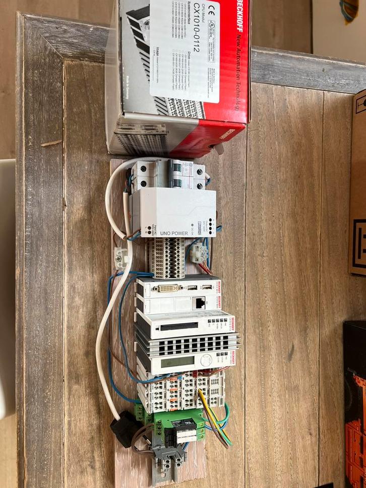 Complete testopstelling Beckhoff CX1010, Hobby en Vrije tijd, Elektronica-componenten, Zo goed als nieuw, Ophalen