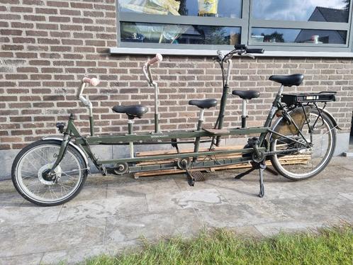 Onderwaterfiets XL - elektr. - 1volw + 2 kind - Nieuw €4800, Fietsen en Brommers, Fietsen | Tandems, Gebruikt, Minder dan 10 versnellingen
