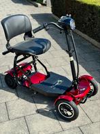 SCOOTMOBIEL ASSISI VEILIGHEID, ROOD, OPVOUWBAAR SCOOTER, Ophalen of Verzenden, Inklapbaar, Zo goed als nieuw, Elektrische rolstoel