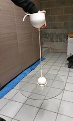 PRACHTIGE MODERNE GLAZEN HANGLAMP 20 EURO, Ophalen, Zo goed als nieuw