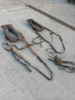 Koppel paarden garelen + 1 hoofdstel ( decoratief), Dieren en Toebehoren, Ophalen, Gebruikt