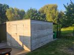 Tuinhuis in hardhout 4x3m, Ophalen, Gebruikt, Tuinhuis, 1 raam