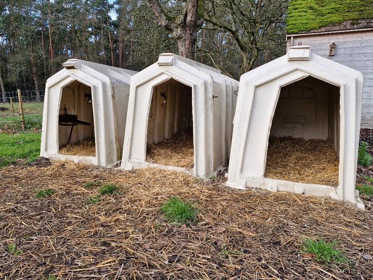 Klaverhut / hok / iglo - 3 stuks, Dieren en Toebehoren, Schapen, Geiten en Varkens, Geit