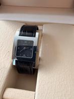 In perfecte staat. Gucci, zwart lederen horloge, dames, Enlèvement, Comme neuf