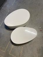 Set salontafels witte hoogglans, Huis en Inrichting, Tafels | Salontafels, Ophalen