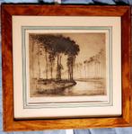 Gravure van de grachten van Vlaanderen door William Anderson, Ophalen
