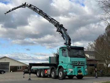 Mercedes-Benz Arocs 8x4 FASSI 82TM!JIB/LIER/WINCH!2022!EURO6 beschikbaar voor biedingen
