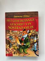 Het geheimzinnige geschrift van Nostradamuis, Ophalen of Verzenden, Zo goed als nieuw, Geronimo Stilton