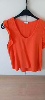 Nieuw oranje  bloesje  ., Kleding | Dames, Ophalen, Zo goed als nieuw, Oranje, Zonder mouw