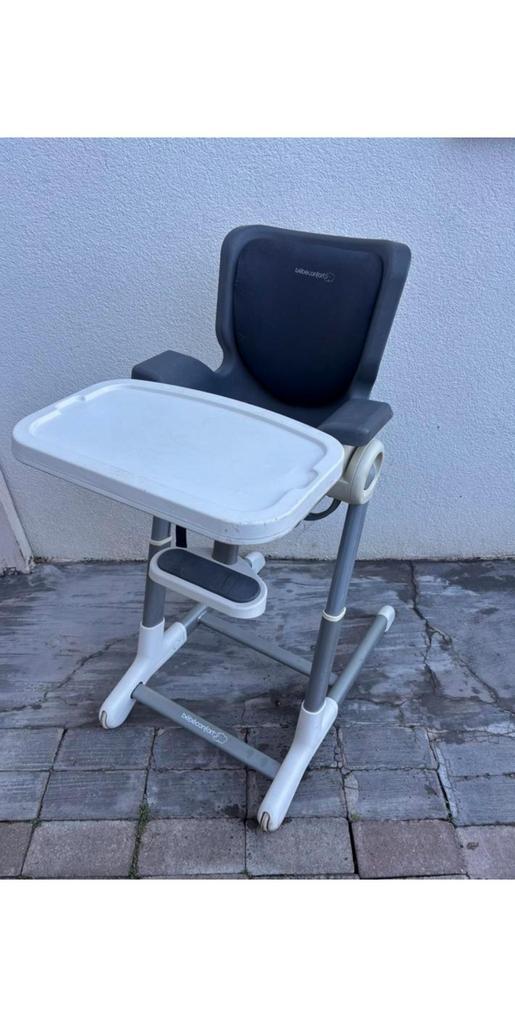 Eetstoel, Enfants & Bébés, Chaises pour enfants, Comme neuf, Chaise évolutive, Coulissant, Plateau amovible, Ceinture(s), Réducteur de chaise