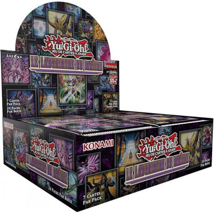 Yu-Gi-Oh! Display de 24 boosters Le Labyrinthe du Maître 96, Hobby en Vrije tijd, Verzamelkaartspellen | Yu-gi-Oh!, Nieuw, Boosterbox