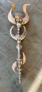 Ceremoniële Machete in schede., Antiek en Kunst, Ophalen of Verzenden