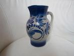 Superbe  Pichet bleu, en grès d'Alsace, Enlèvement ou Envoi