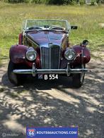 MG TF | 1954 | Route 66 Auctions, Auto's, Zwart, Bedrijf, Handgeschakeld, Overige carrosserie