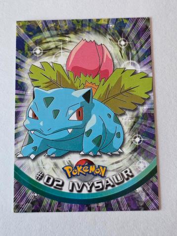 Topps Trading Card Pokémon #02 Herbizarre (Ivysaur) AN, Envoi, Comme neuf, Autres types
