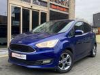 Ford C-MAX 1.0 i Eco Boost, Blauw, Leder en Stof, Bedrijf, 5 deurs