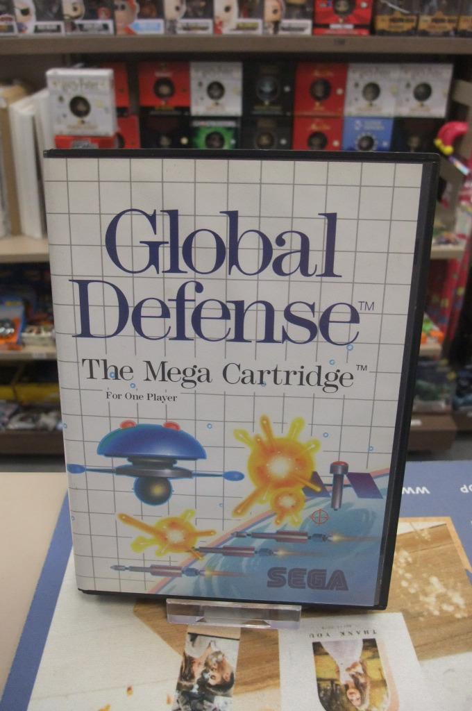 global defense master system cib, Games en Spelcomputers, Games | Sega, Gebruikt, Master System, Shooter, 1 speler, Vanaf 12 jaar