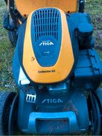 Grasmaaier stiga, Ophalen