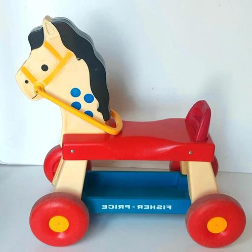 Fisher Price 978 '76 Cheval à roulettes Vintage Ancien Cheva, Enfants & Bébés, Jouets | Fisher-Price, Utilisé, Jouet à Pousser ou Tirer