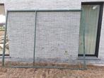 Ijzeren hekken inclusief paal, Tuin en Terras, Tuinhekken en Hekwerk, Ophalen, Gebruikt, IJzer, Tuinhek