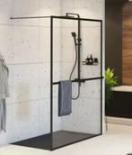 Paroi de douche noire Allibert Milton 160 cm, Maison & Meubles, 150 à 200 cm, Autres types, 200 cm ou plus, Enlèvement