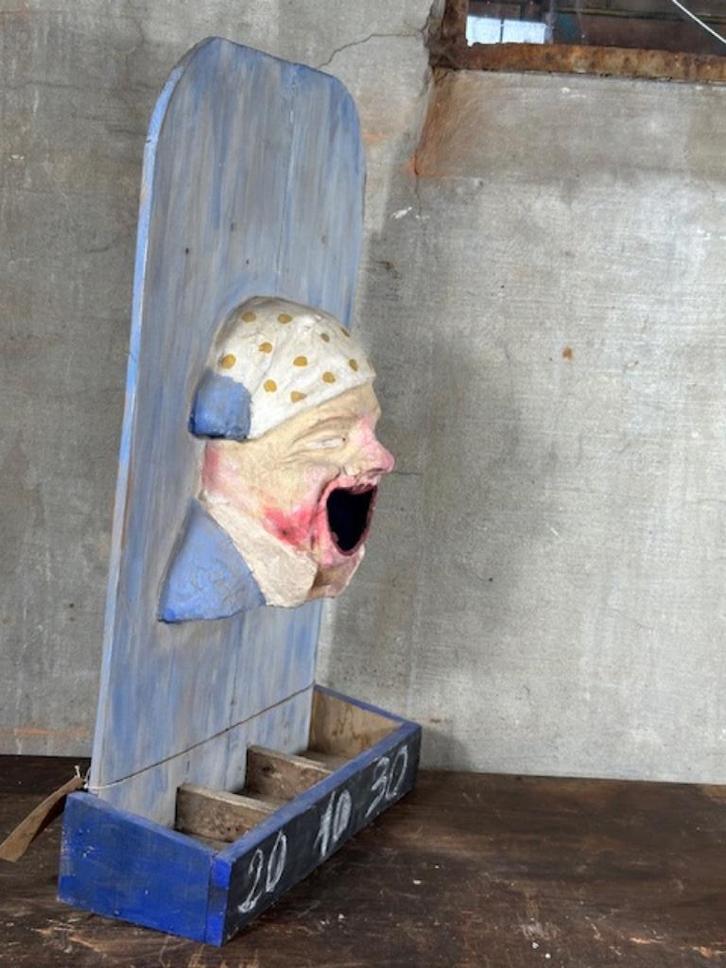 antiek kermis paneel spel uniek passe boules, Antiek en Kunst, Antiek | Speelgoed, Ophalen