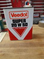 ancien bidon huile vide veedol super 20w50, Envoi, Utilisé, Autres types