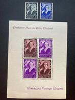 1937 Reine Astrid - COB 456/457 + BL7**, Timbres & Monnaies, Enlèvement ou Envoi, Non oblitéré, Gomme originale