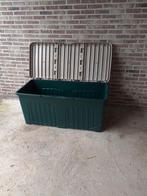 Grote opbergbox op wieltjes, Ophalen