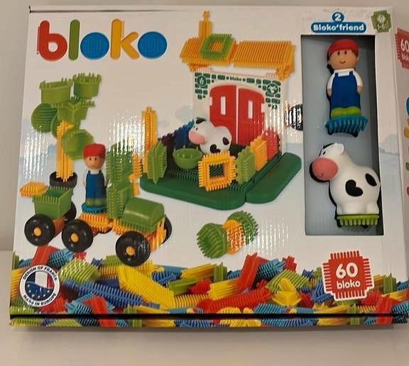 Bloko boerderij inclusief figuurtjes, Kinderen en Baby's, Speelgoed | Educatief en Creatief, Zo goed als nieuw, Bouwen, Ophalen