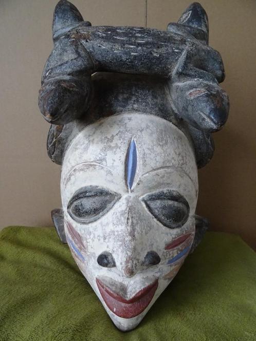 Masque africain masque Igbo masque de danse Igbo Nigeria, Antiquités & Art, Art | Art non-occidental, Enlèvement ou Envoi