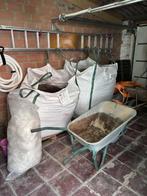 3 big bag van 1m³, Ophalen