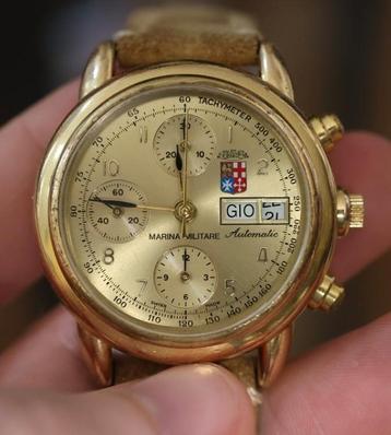 Chronographe automatique Marina Militare (North Eagles) 7750 beschikbaar voor biedingen