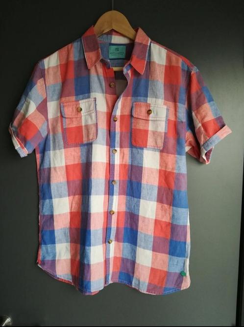 Geruit hemd van Scotch and Soda - Maat M, Kleding | Heren, Overhemden, Gedragen, Ophalen of Verzenden