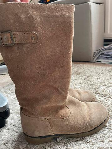 Bottes fourrées pointure 35, Enlèvement, Utilisé, Bottes