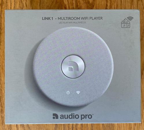 Audio pro Link 1 streamer, TV, Hi-fi & Vidéo, Convertisseurs, Comme neuf, Enlèvement ou Envoi