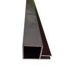 aluminium profiel met flens 20 x 20 x 1,5 mm