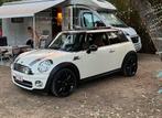 Mini Cooper 1.6D Mayfair (50 jaars editie) in prima staat., Voorwielaandrijving, USB, Wit, Leder