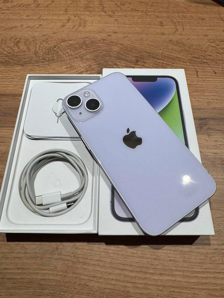 Apple iPhone 14, Telecommunicatie, Mobiele telefoons | Apple iPhone, 128 GB, iPhone 14, Paars, Ophalen