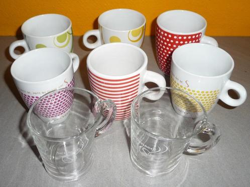Lot de 8 tasses Senséo, Huis en Inrichting, Keuken | Servies, Nieuw, Kop(pen) en/of Schotel(s), Overige stijlen, Porselein, Ophalen of Verzenden