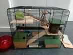 Hamsterkooi Vitru Black 2, Dieren en Toebehoren, Ophalen, Zo goed als nieuw, Hamster