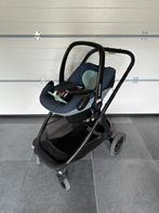 Maxi Cosy Pebble Plus + Isofix Basis, Gebruikt, Verstelbare duwstang, Maxi-Cosi, Ophalen