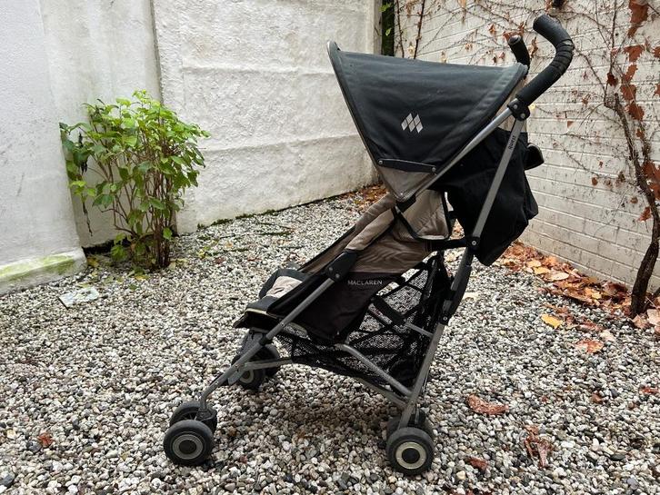 Poussette canne Maclaren Quest, Kinderen en Baby's, Buggy's, Gebruikt, Maclaren, Regenhoes, Verstelbare rugleuning, Ophalen