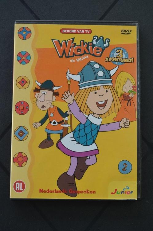 Wickie de viking 3 avonturen (deel 2), Cd's en Dvd's, Dvd's | Kinderen en Jeugd, Gebruikt, Tv fictie, Avontuur, Alle leeftijden