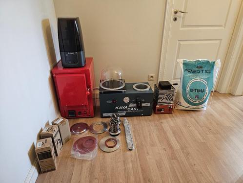 Goudsmid,tandtechniek volledige giet installatie., Hobby en Vrije tijd, Overige Hobby en Vrije tijd, Zo goed als nieuw, Ophalen