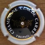 Capsule Champagne Claude Carré noir, blanc & or foncé nr.02, Enlèvement ou Envoi, Neuf, France, Champagne