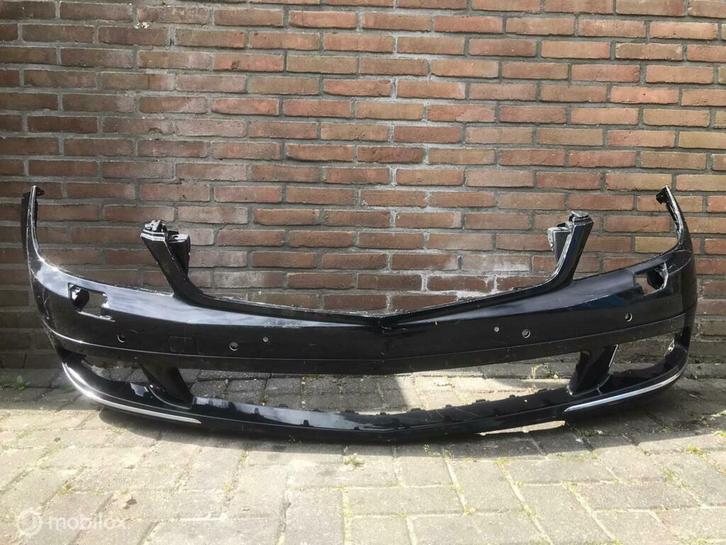 Mercedes-Benz C-klasse W204 S204 Bumper A2048850025, Auto-onderdelen, Carrosserie, Bumper, Mercedes-Benz, Voor, Gebruikt, Ophalen of Verzenden