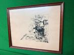 Tekening paul Haegeman, Antiek en Kunst, Kunst | Tekeningen en Fotografie, Ophalen