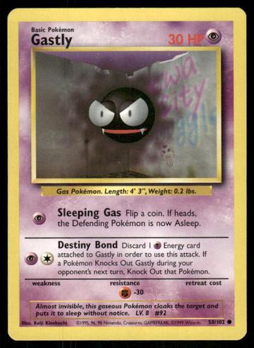 Gastly 50/102 - Base (NM) beschikbaar voor biedingen